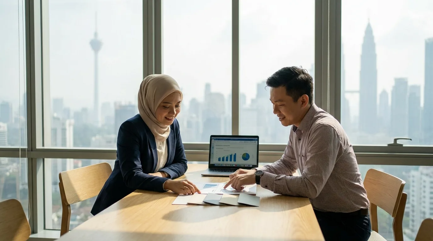 Specification review meeting in a Kuala Lumpur office